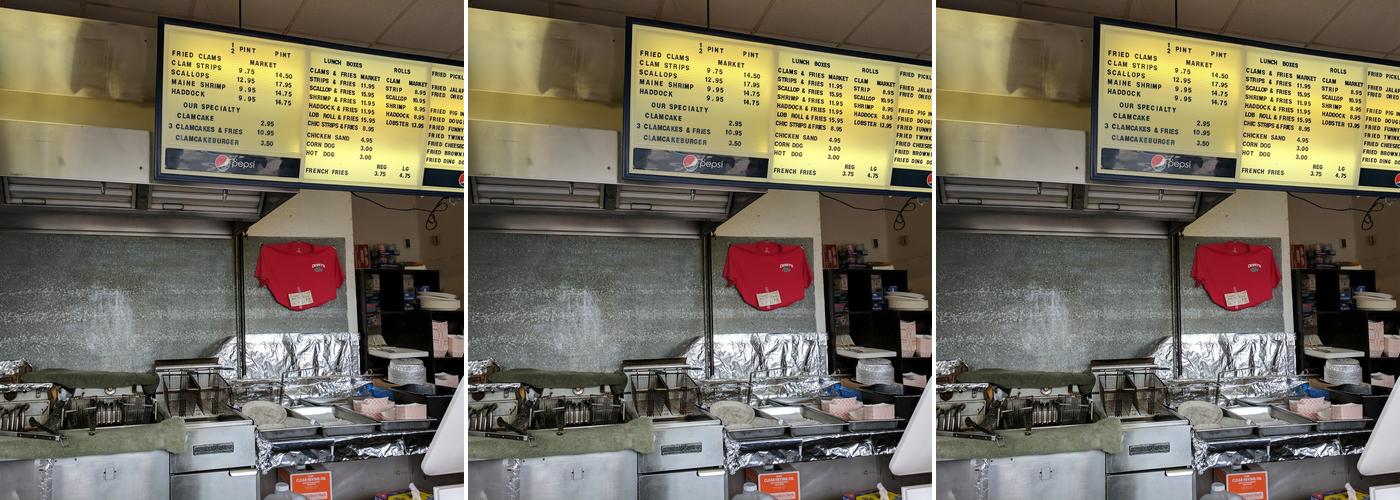 Dewey's Menu
