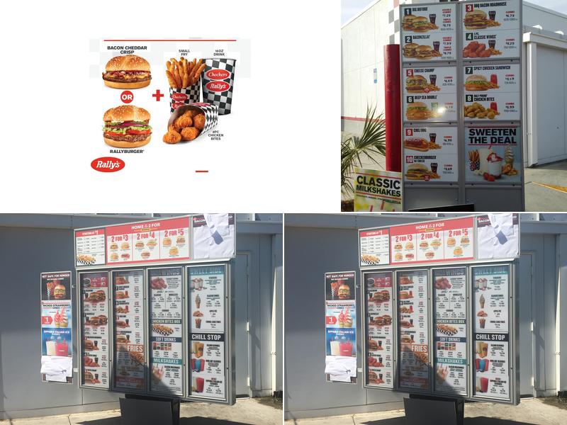 Checkers Menu