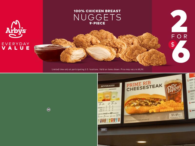 Arby's Menu