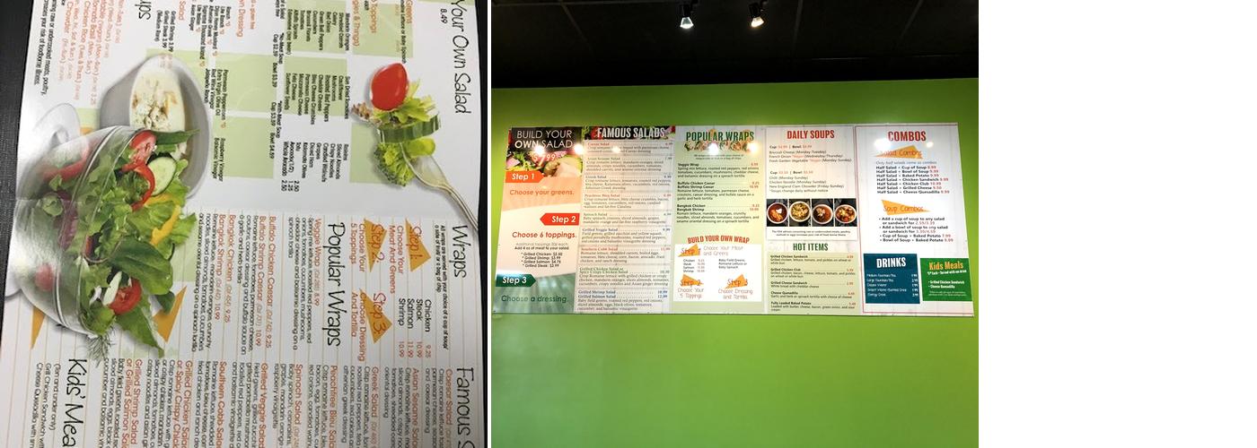 Salad Express - Newnan, Ga Menu