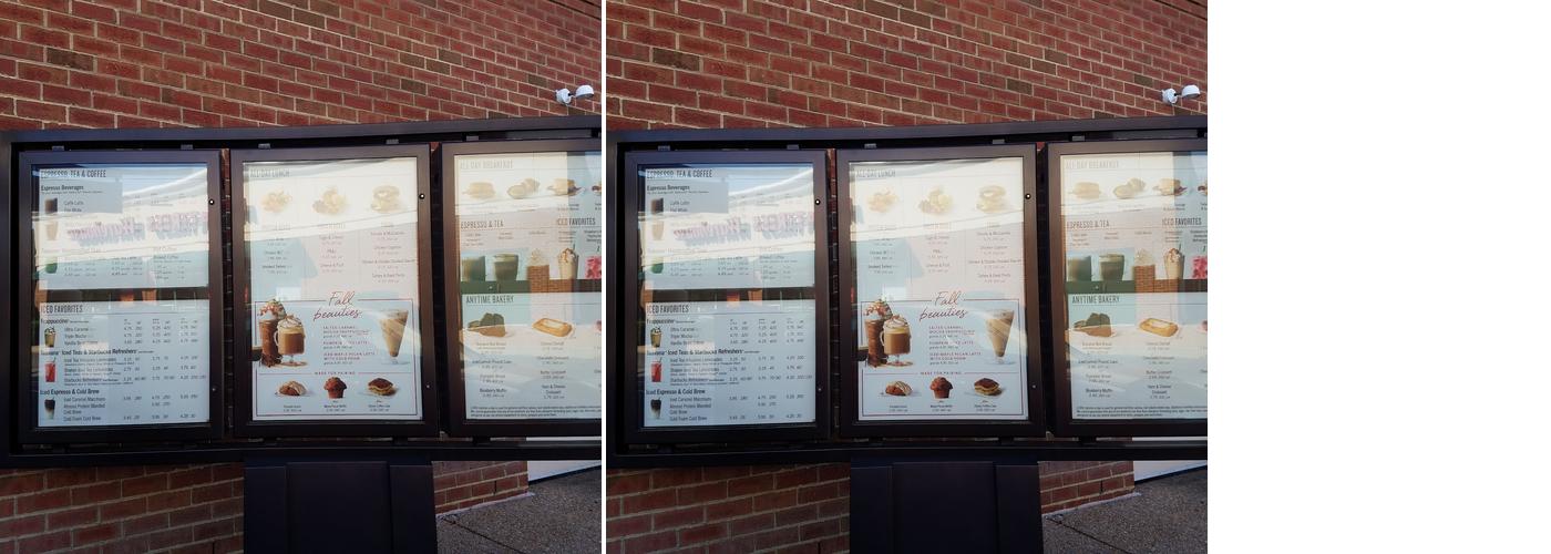 Starbucks Menu
