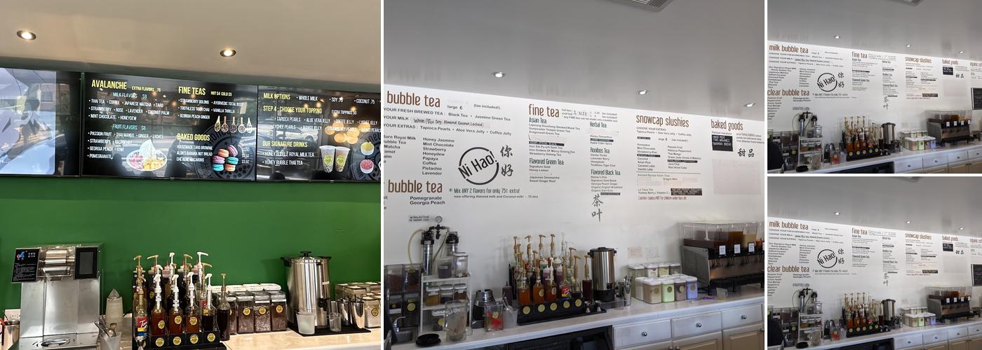 Honey Bubble Menu