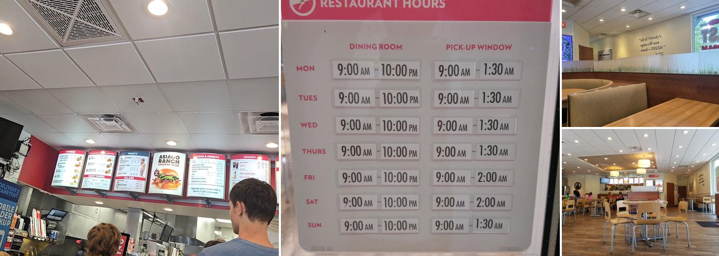 Wendy's Menu