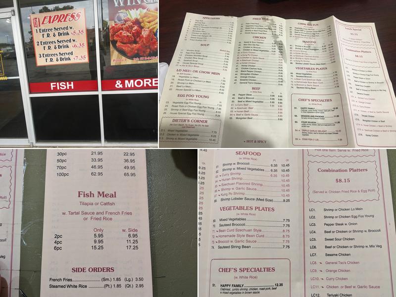 Panda 7 Menu