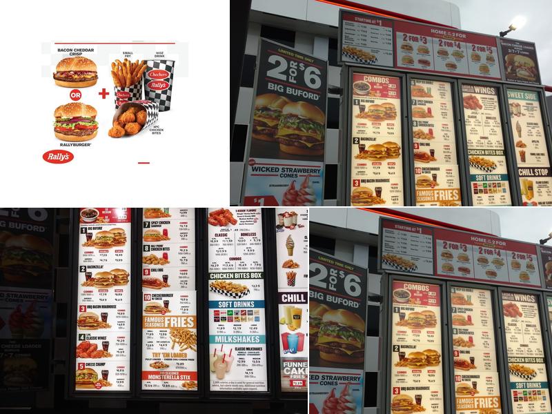 Checkers Menu