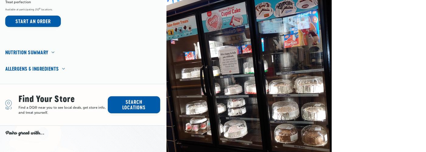 Dairy Queen Grill & Chill Menu