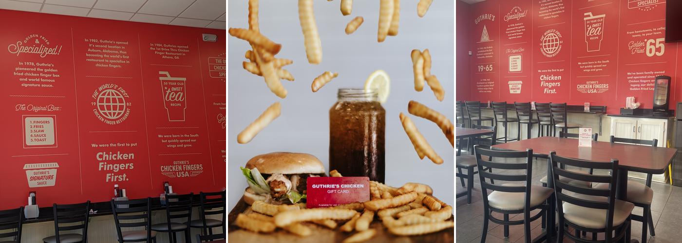 Guthrie's Menu