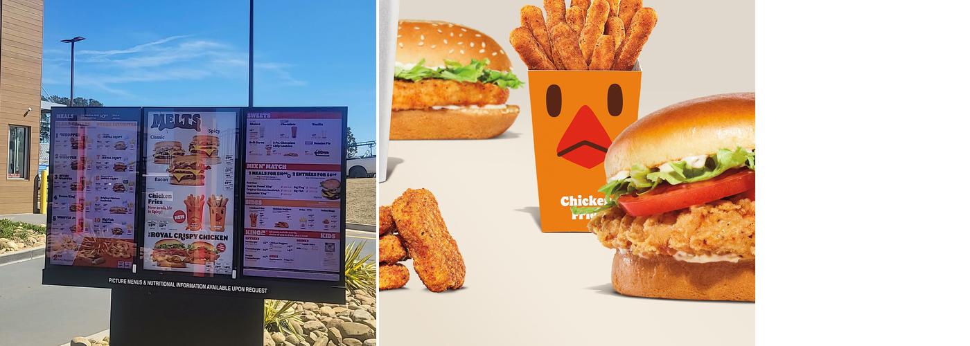 Burger King Menu