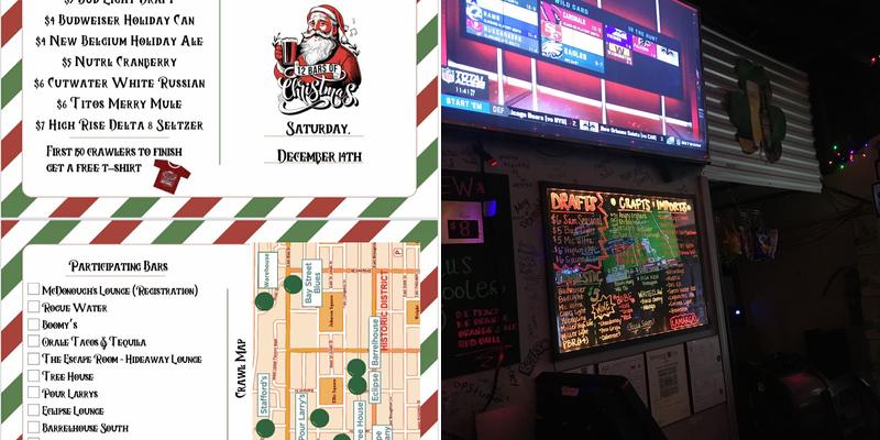 Stafford's Public House Menu