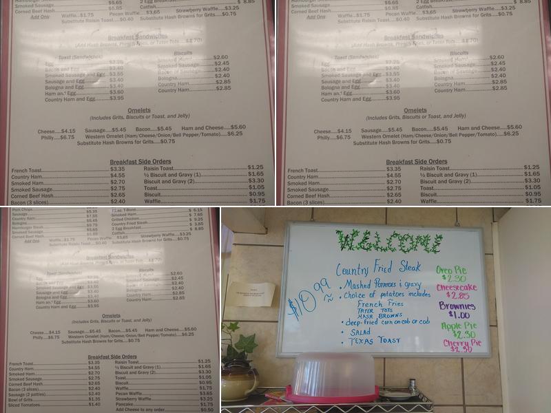Griddle House Menu