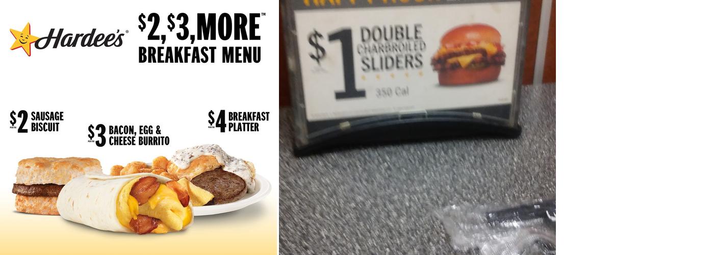 Hardee’s Menu