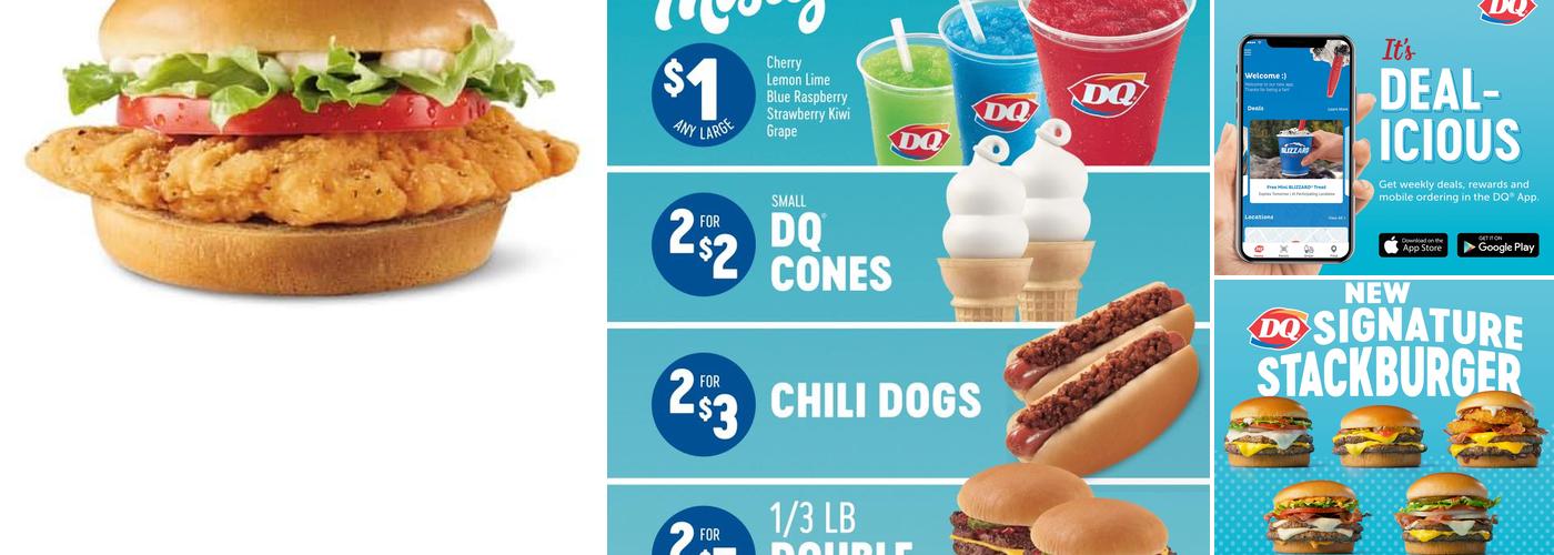 Dairy Queen Grill & Chill Menu
