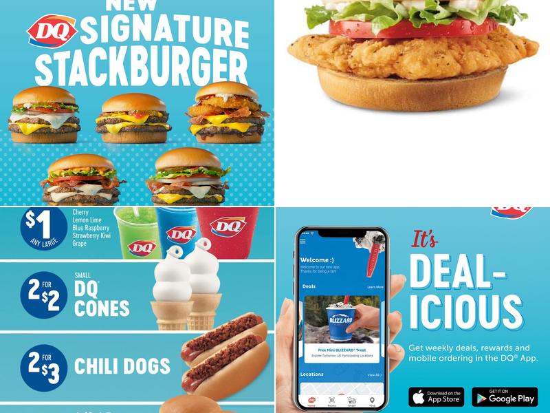 Dairy Queen Grill & Chill Menu