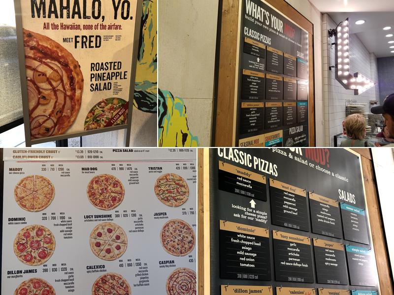 MOD Pizza Menu