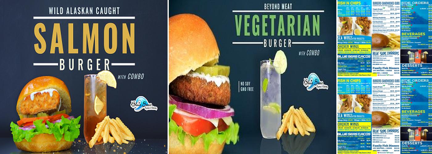 Blue Seas Express & Catering AZ Menu