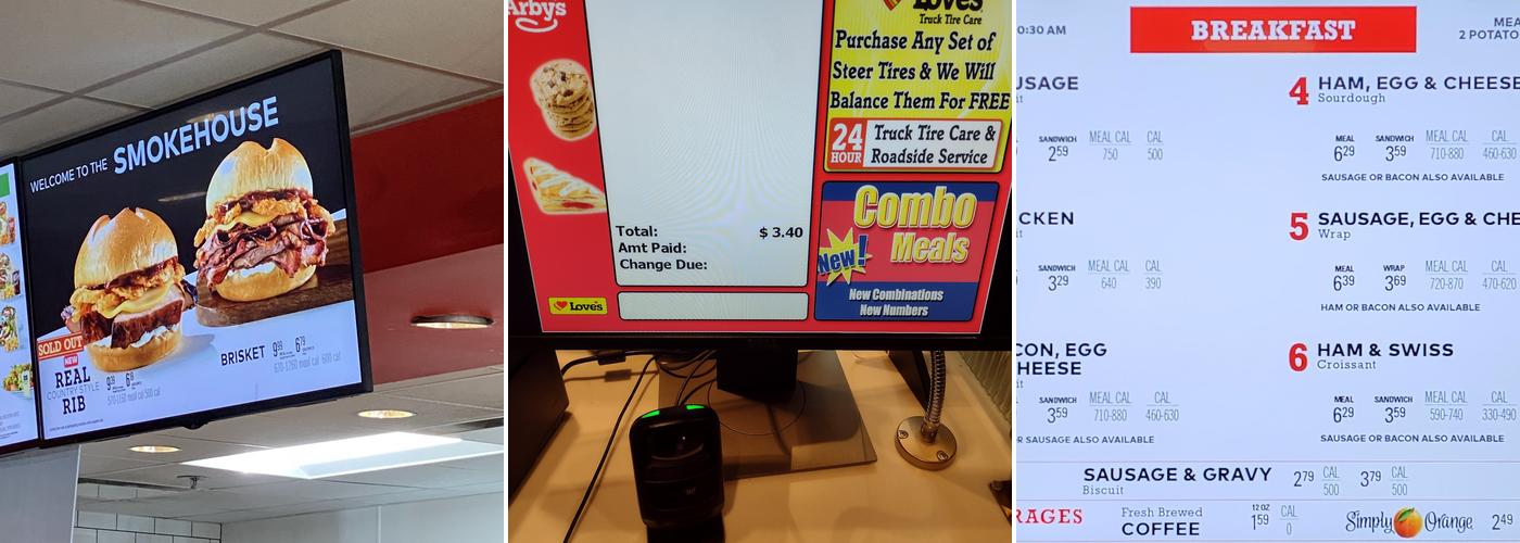 Arby's Menu