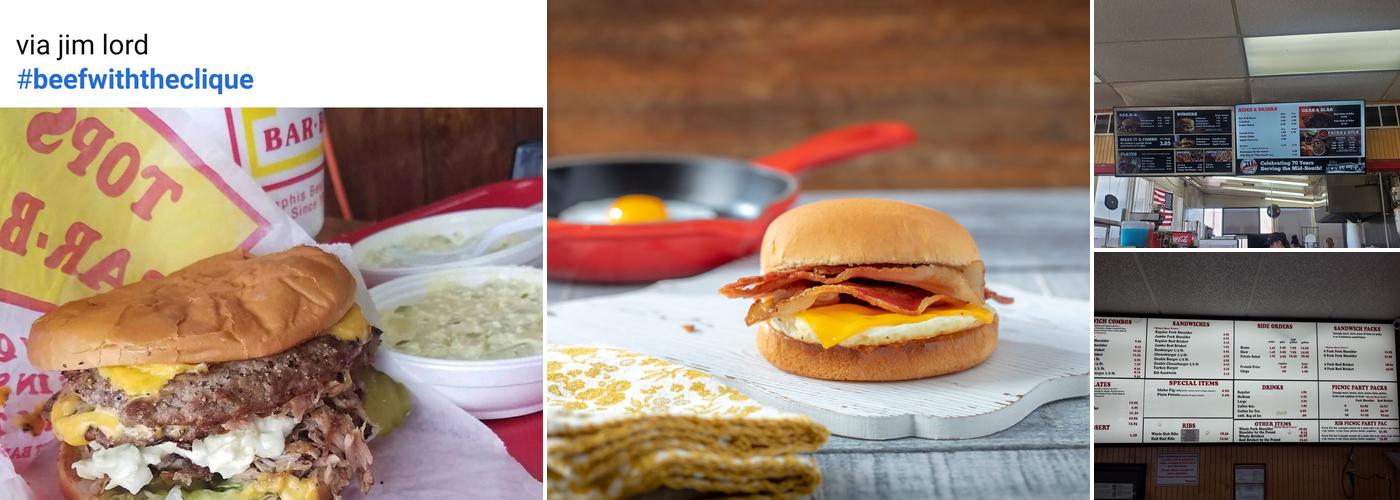 Tops Bar-B-Q Summer/National Menu