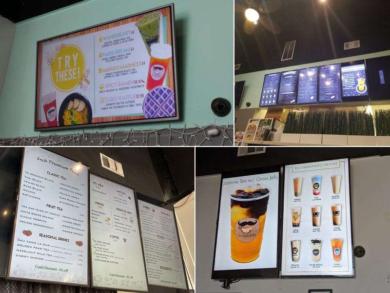 Teasociety San Jose Menu