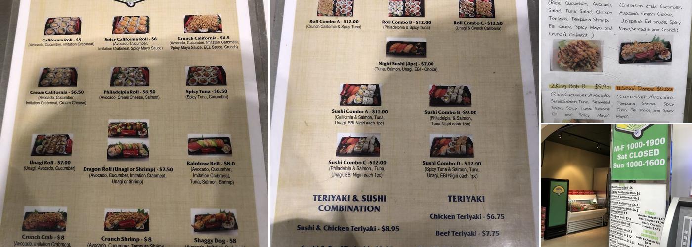 Presidio of Monterey Menu