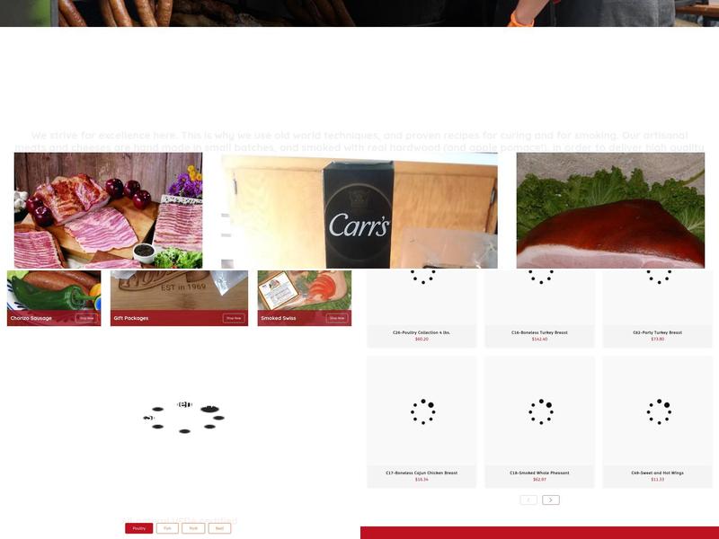 Nodine's Torrington Processing Facility Menu