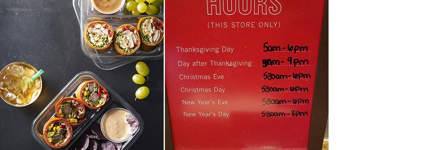 Starbucks Menu