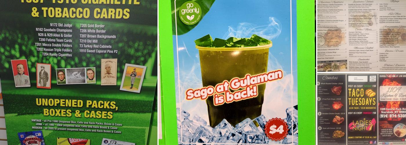 Go Greenly Central Ave Menu