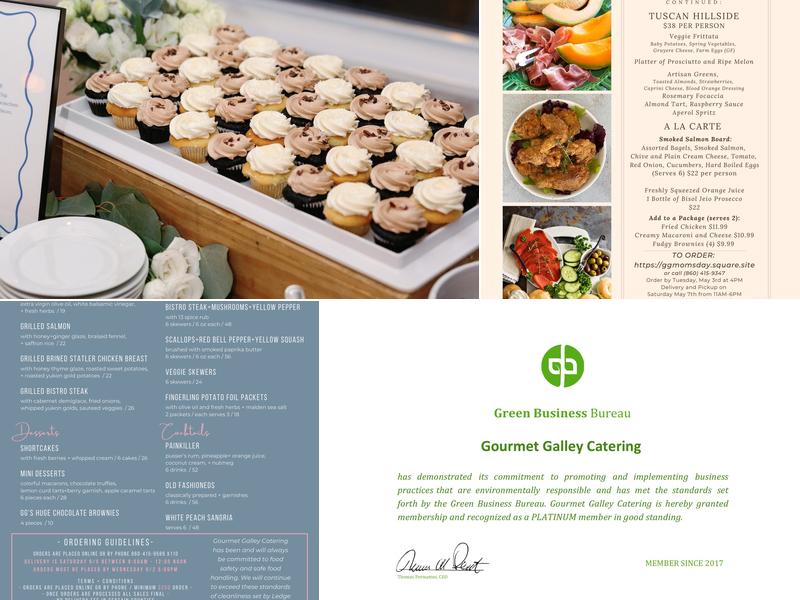 Gourmet Galley Catering Menu