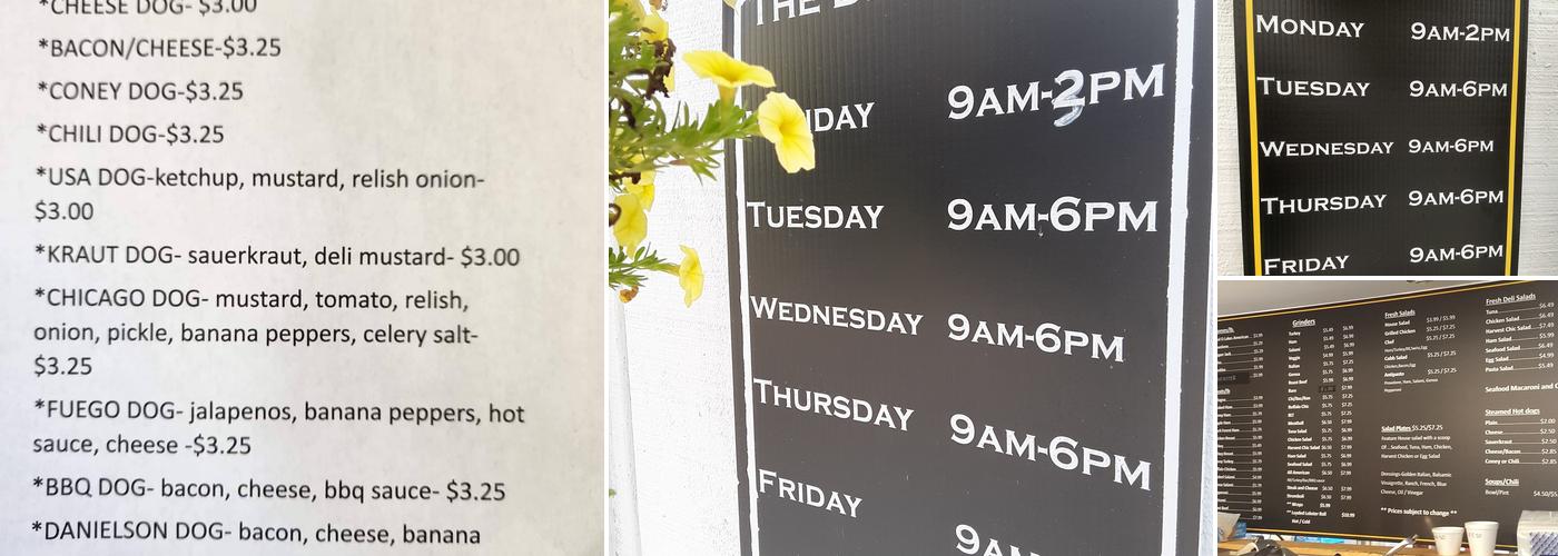 the Deli Market on Maple Street Menu