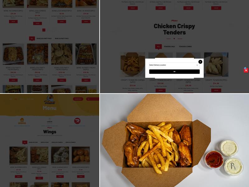 Wing It Citidel mall Menu