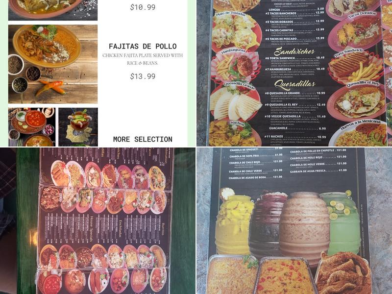 El Rey Del Taco Menu