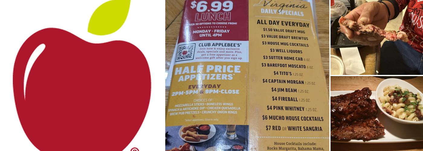 Applebee's Grill + Bar Menu