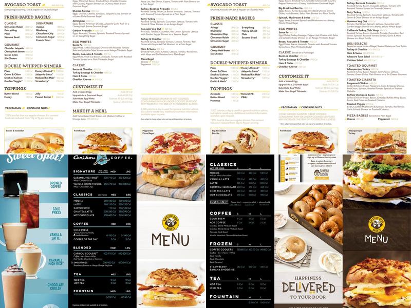 Einstein Bros. Bagels Menu