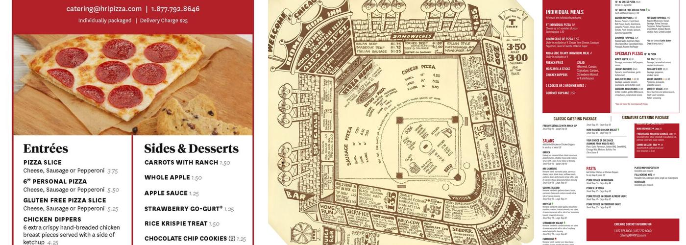 Home Run Inn Menu