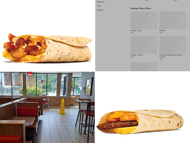 Burger King Menu