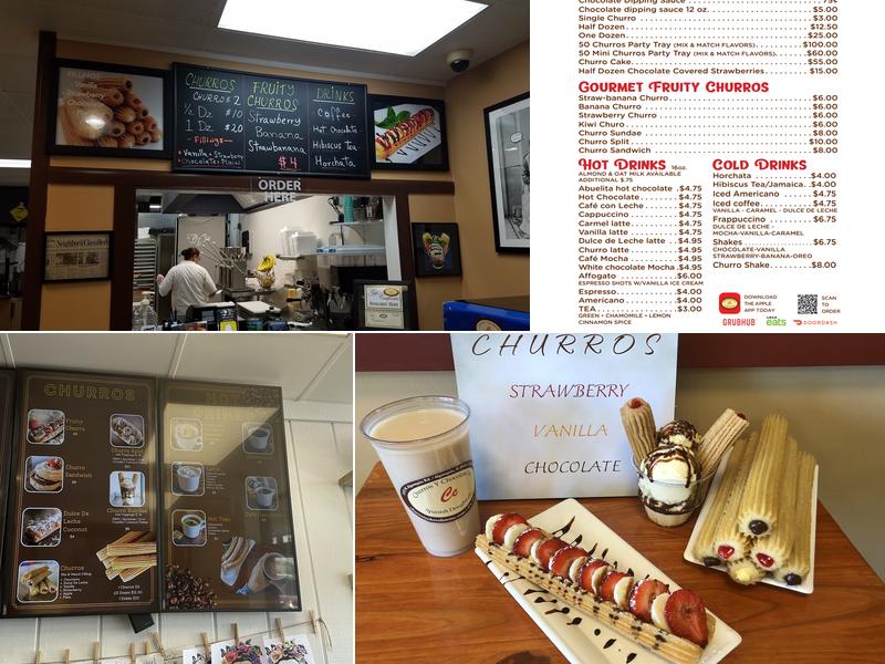 Churros Y Chocolate Menu