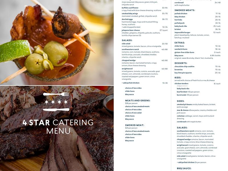 Smoke Daddy BBQ - Wrigleyville Menu