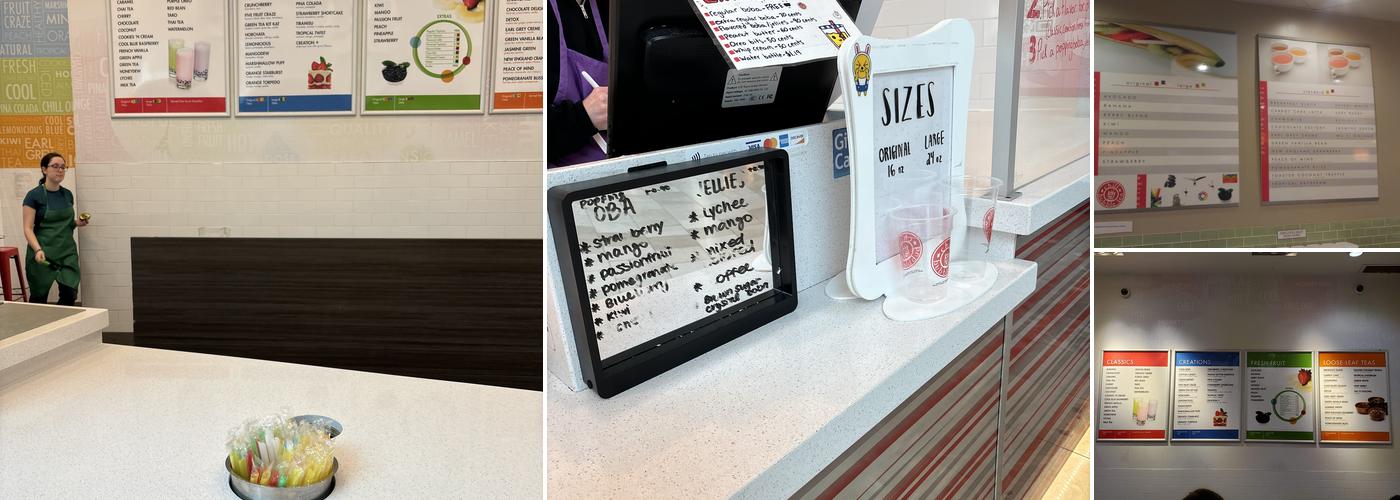 Chill Bubble Tea Menu