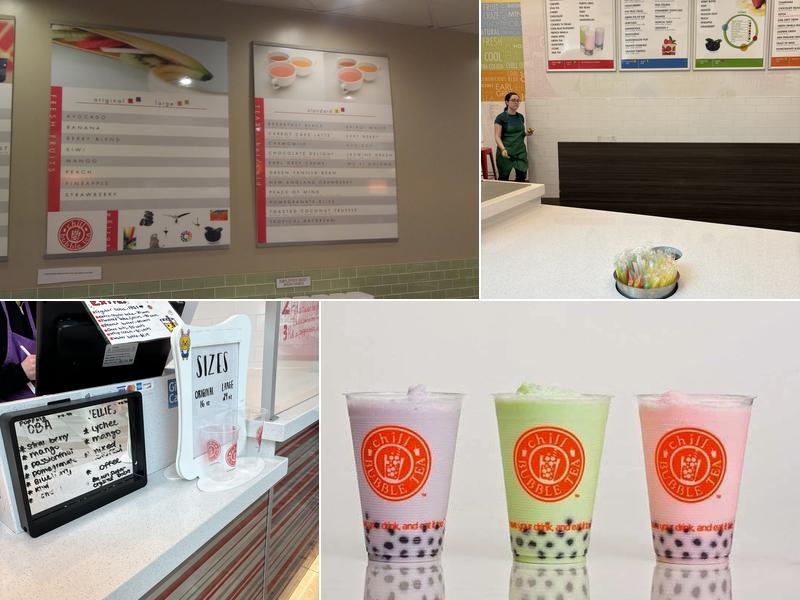 Chill Bubble Tea Menu