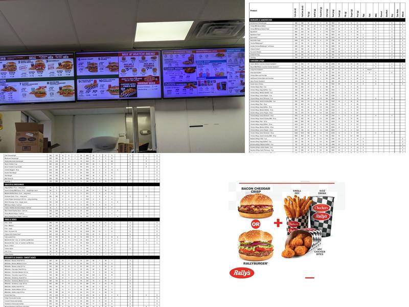 Checkers Menu