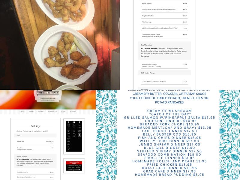 Steve's Lounge (Catering By Steve's) Menu