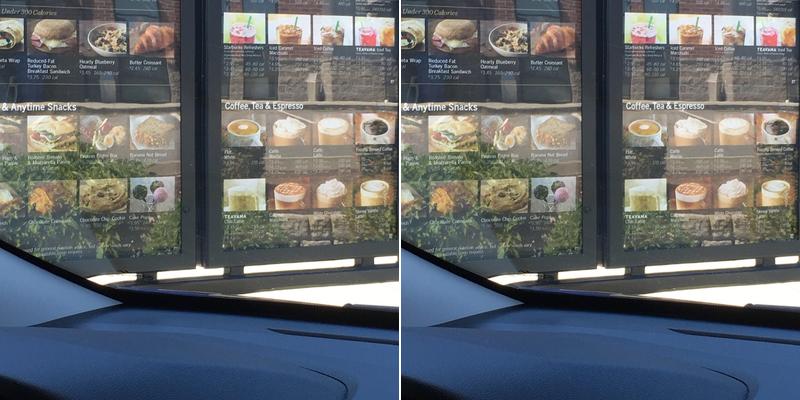 Starbucks Menu