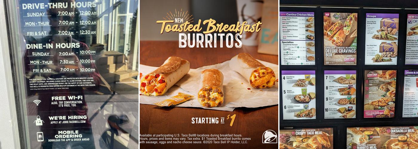 Taco Bell Menu