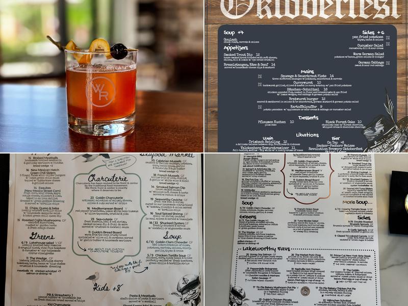 Goblin & The Grocer Menu