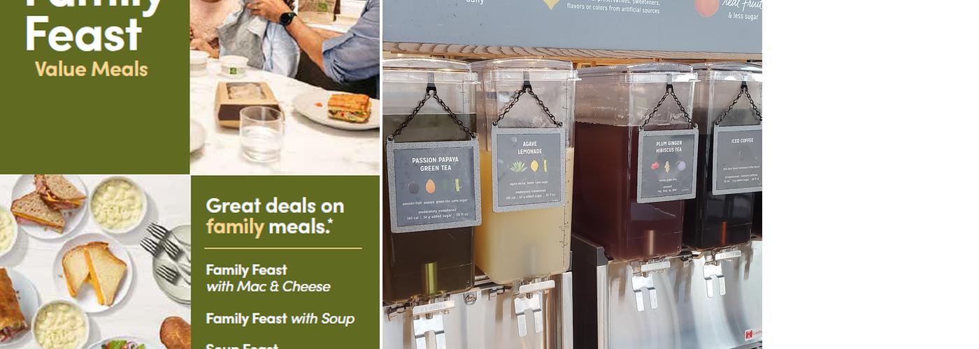 Panera Bread Menu