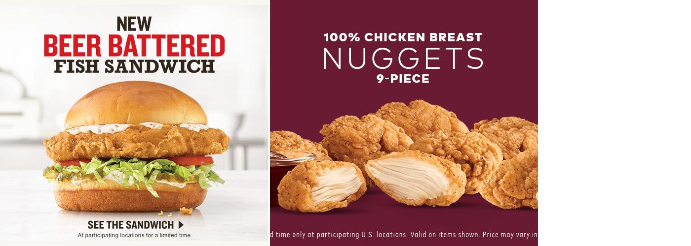 Arby's Menu