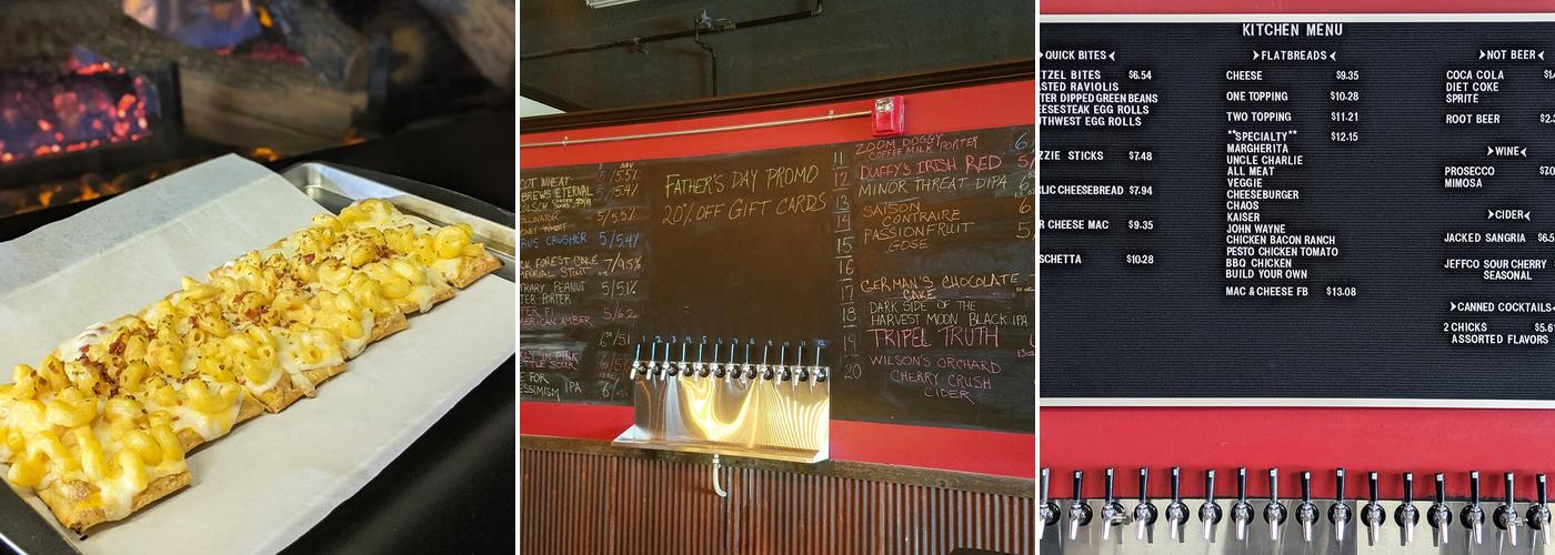 Contrary Brewing Co Menu