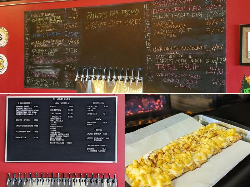 Contrary Brewing Co Menu