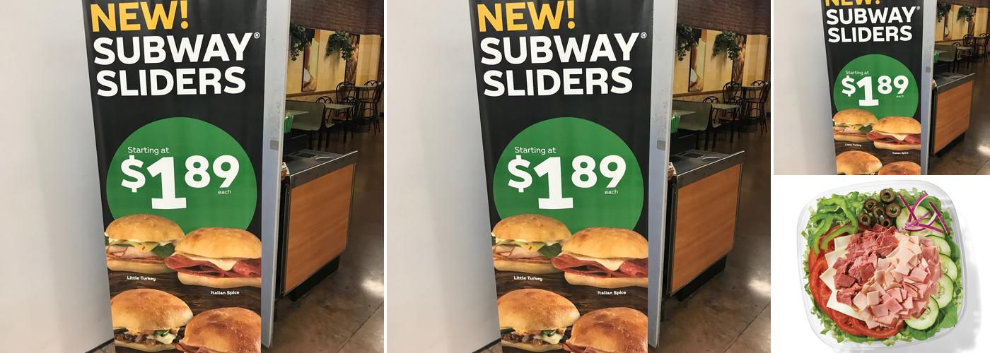 Subway Menu