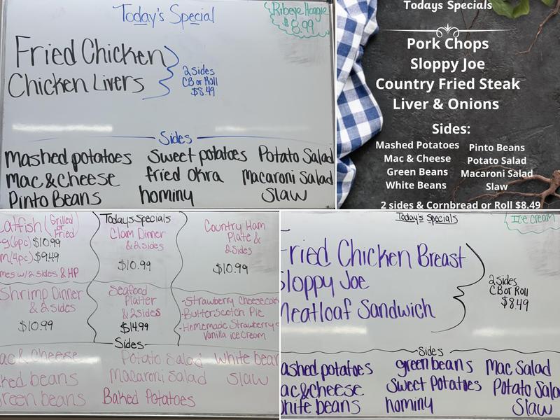 T's Country Kitchen Menu