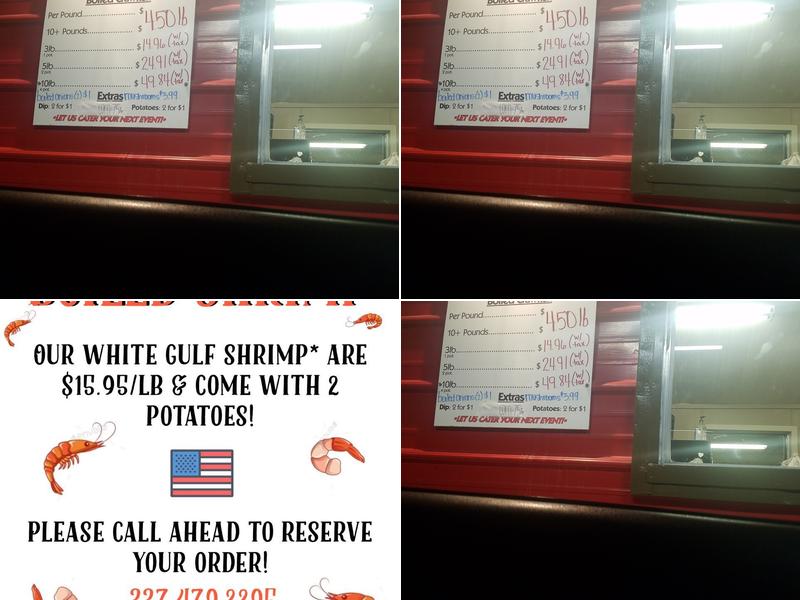 Zydeco Crawfish Menu